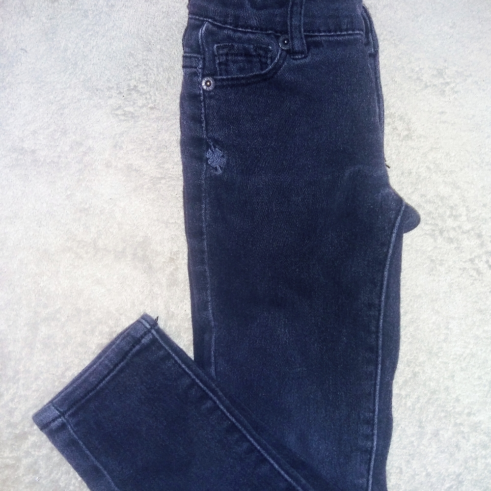Lucky Brand: Jegging Black Jeans-Girls